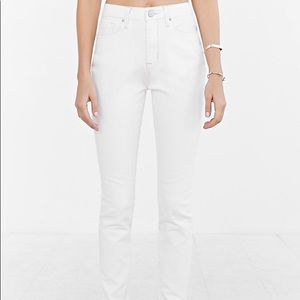 High waisted White BDG Skinny Jeans